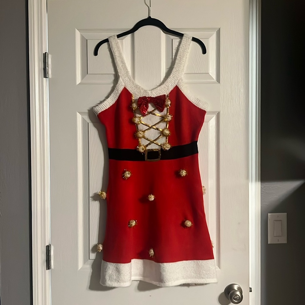 Mrs. Claus Dress. Worn once. Size L.